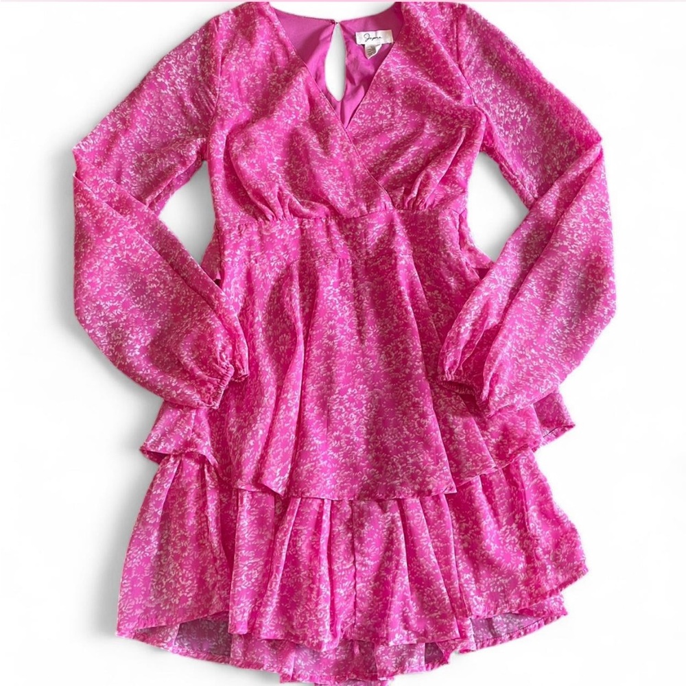 Pink Ruffle Sun Dress